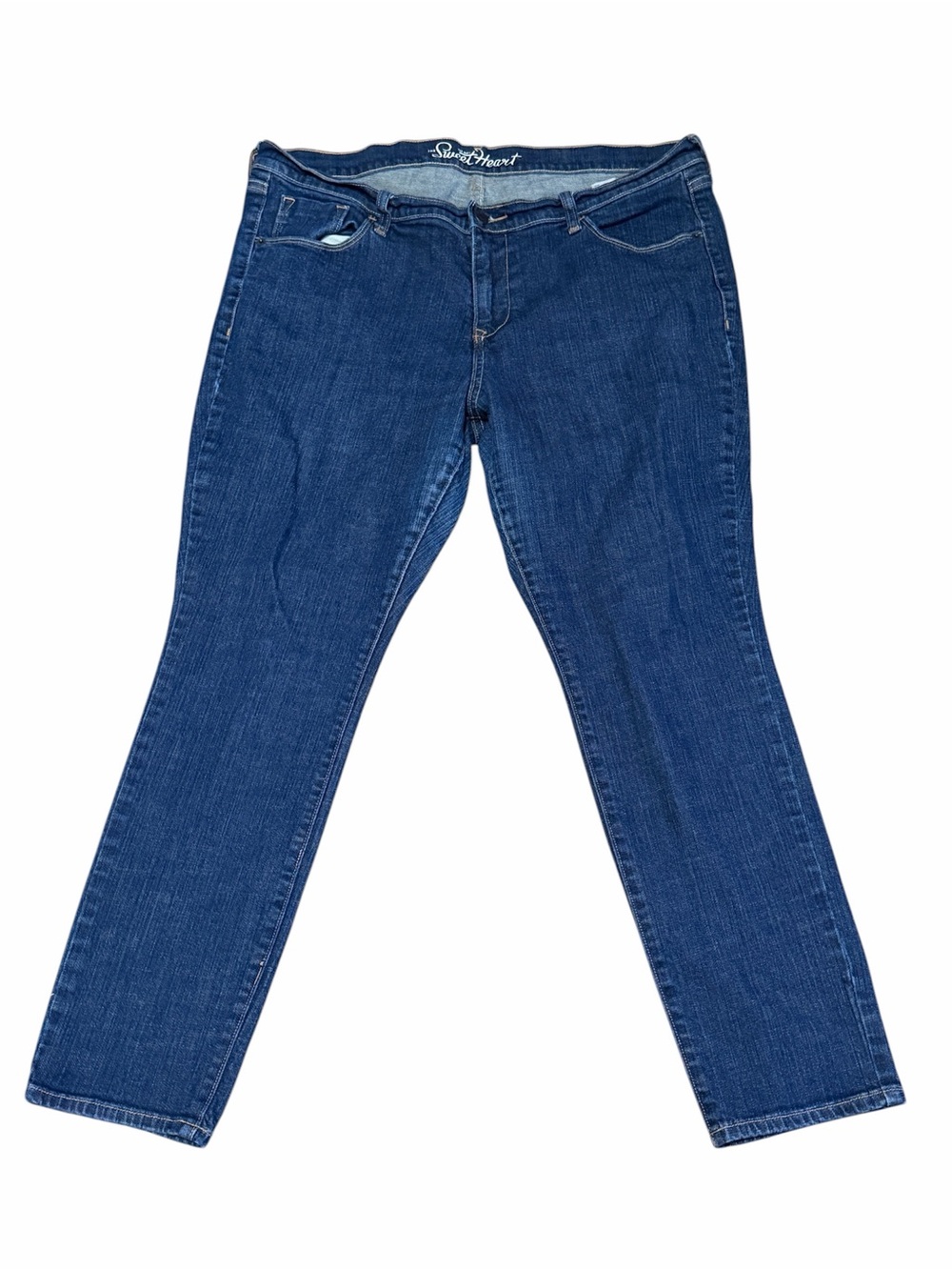 Old Navy Dark Blue Straight-Leg Women's Jeans
